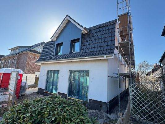 Baufortschritt Frontansicht