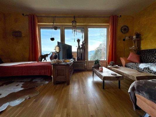 Große Fenster bringen viel Licht