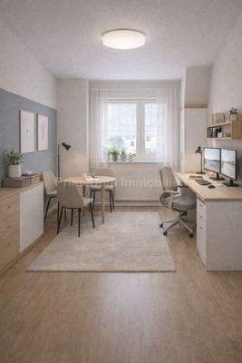 Büro/Kinderzimmer- unverbindliche Visualisierung, 