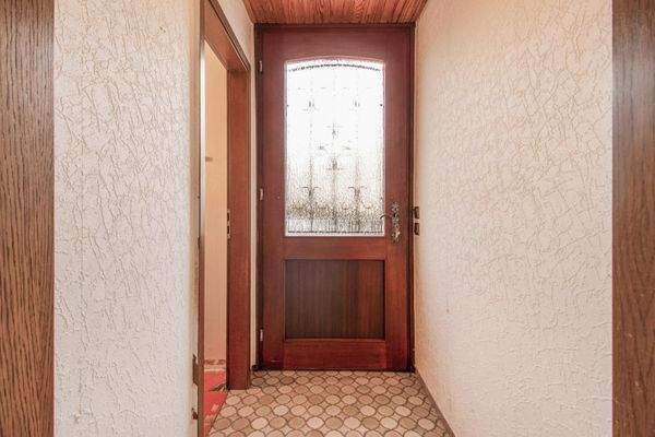 Windfang im Erdgeschoss