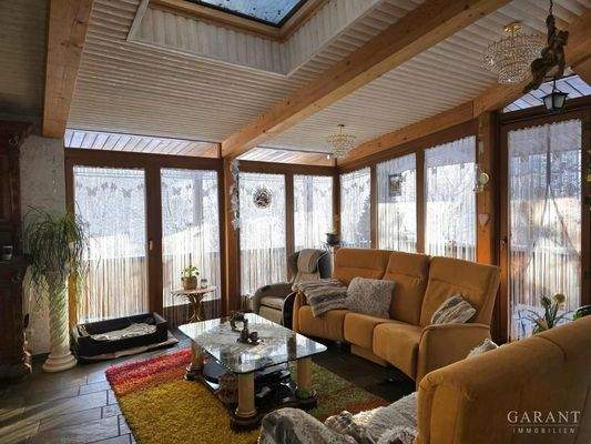 Wohnzimmer Wintergarten