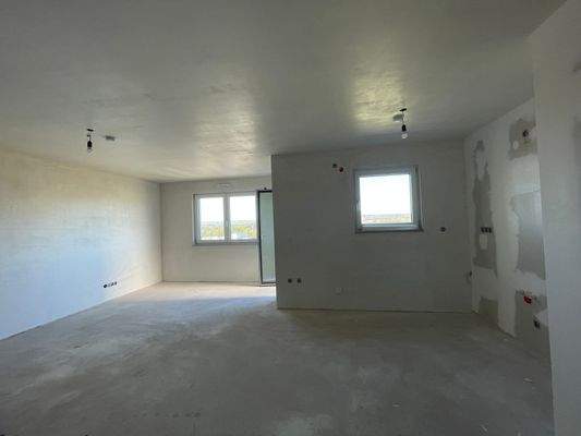 Offener Wohn- Koch- und Essbereich