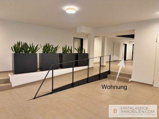 Zugang Wohnung EG