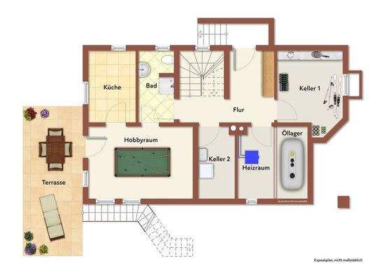 Grundriss-Untergeschoss