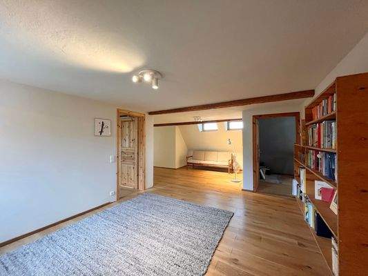 Galerie im Obergeschoss