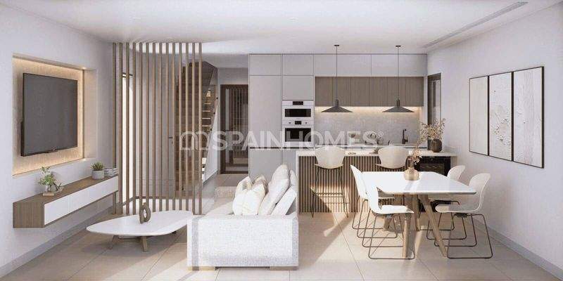 3-Bedroom villas with Private Pools in Pilar de la Horadada