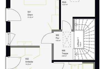 Grundriss Dachgeschoss