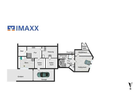 Grundriss Untergeschoss