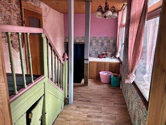 Aufgang Obergeschoss und Freizeitraum