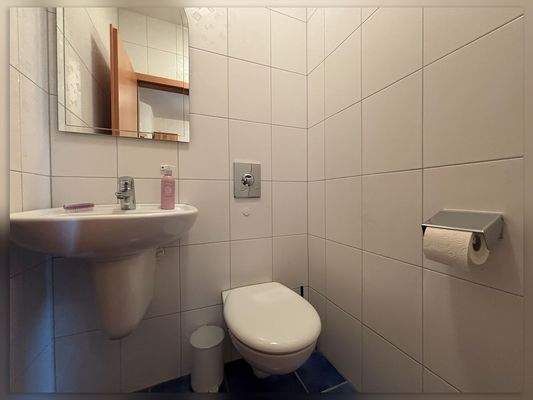 Gäste-WC im Dachgeschoss