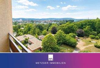 Toller Blick vom Balkon