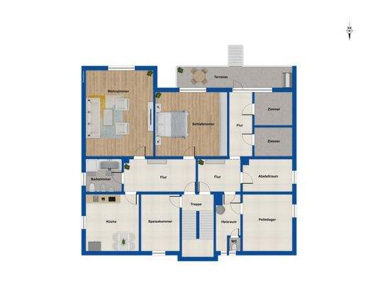 Grundriss - Kellergeschoss