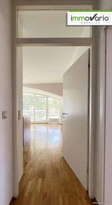 Blick zum Wohnzimmer