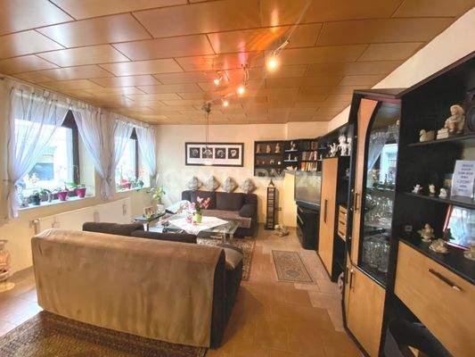 Wohnzimmer, Wohnung Erdgeschoss