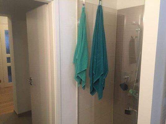 ebenerdige Echtglasdusche