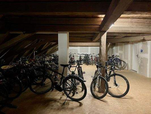 gemeinschaftlicher Fahrradabstellraum