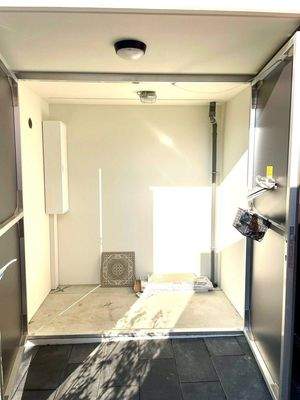 Vorgartenschrank innen