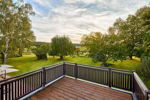 Blick vom Westbalkon