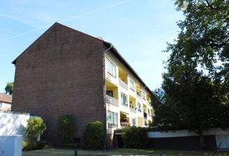 Rückseite Mehrfamilienhaus