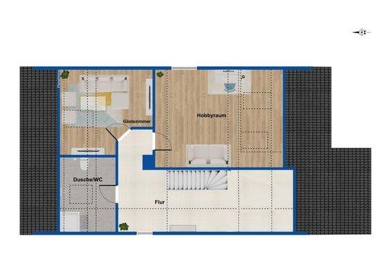 Grundriss - Dachgeschoss