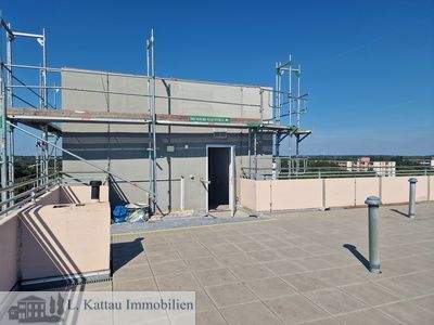 große Dachterrasse mit Weitblick