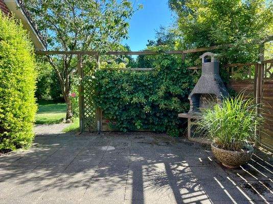 Terrasse mit Markise