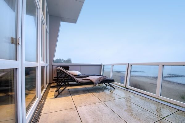 Balkone mit Meerblick