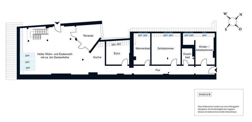 Grundriss - 4 Zimmer-Variante