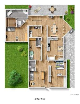 Grundriss Erdgeschoss