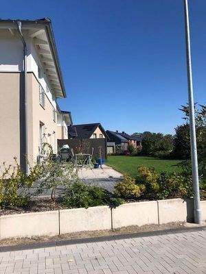 Blick auf die Terrasse