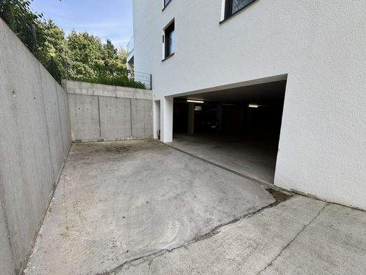 Zufahrt Tiefgarage