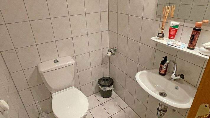 Gäste-WC im Dachgeschoss