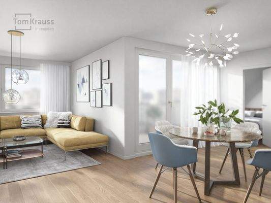 Moderne Wohnküche1(Symbolbild)