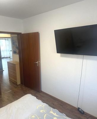 Schlafzimmer und Diele