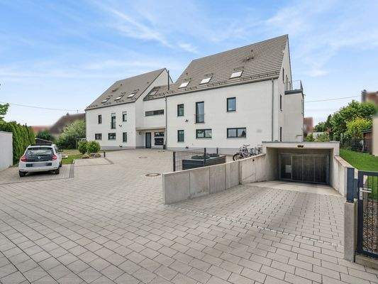 Ansicht von der Straße