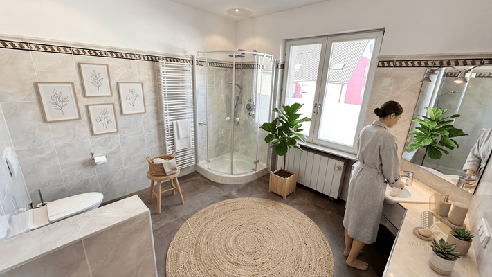 Bad 1.OG "visualisiert"