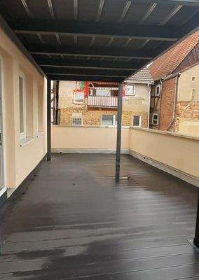 Großzügiger Balkon