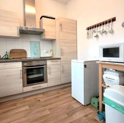 Küche mit Waschm.-Anschluss