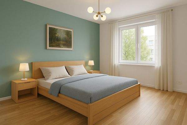 Elternschlafzimmer Illustration 