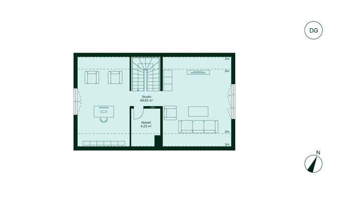 Grundriss Dachgeschoss