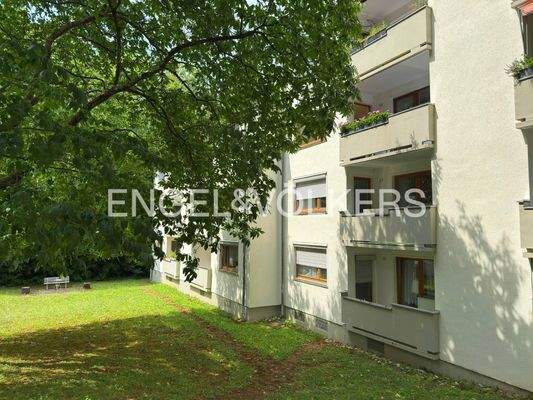 Hausansicht aus dem Garten