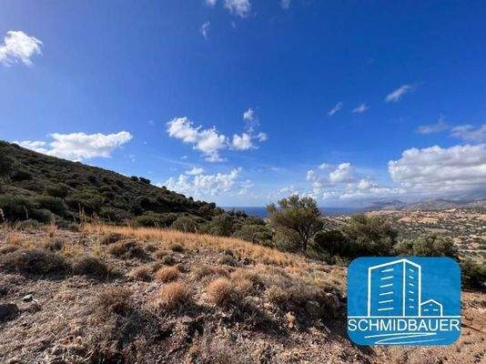 Kreta, Triopetra: Grundstück mit herrlichem Meerblick zu verkaufen