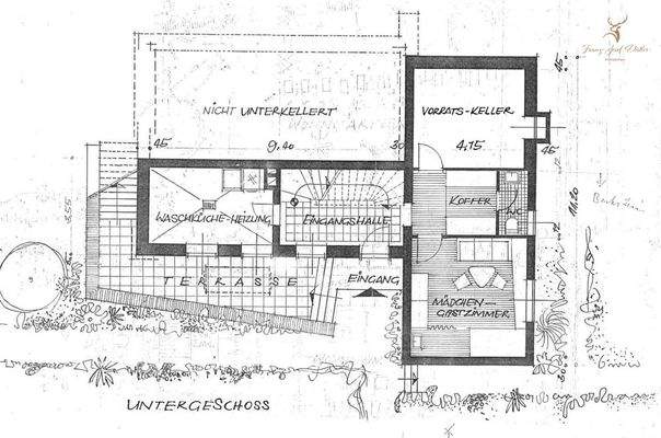 Grundriss Untergeschoss