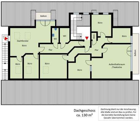 Grundriss Dachgeschoss