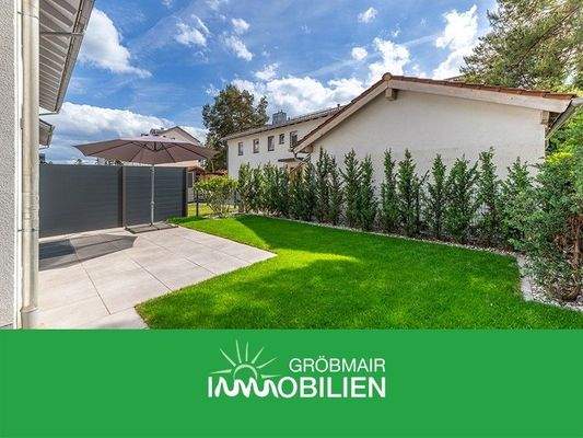 Terrasse mit Südgarten