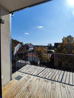 Südbalkon mit Ausblick