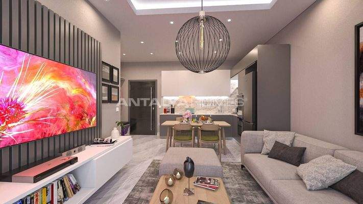 Chic Apartments Intertwined the Nature in Alanya Oba