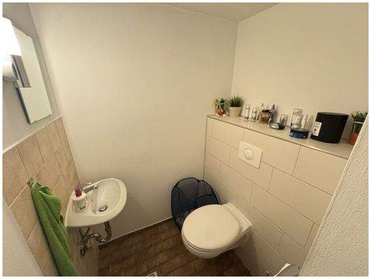 Zwei WC´s vorhanden