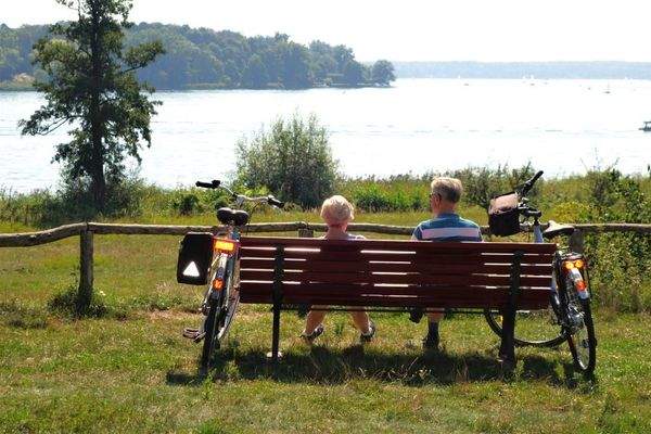 Freizeit mit Fahrrad