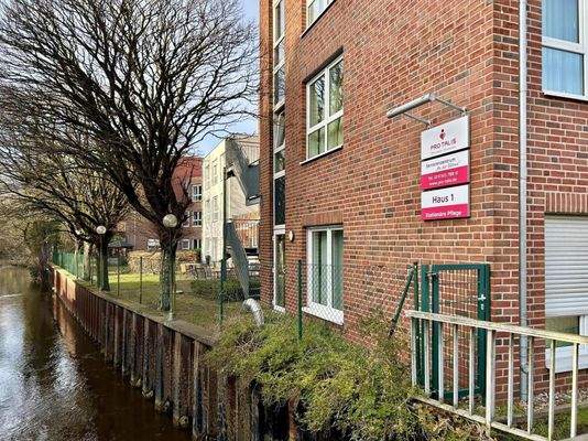 Direkt an der Böhme gelegen